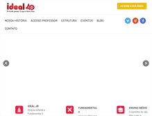 Tablet Screenshot of grupoideal.com.br